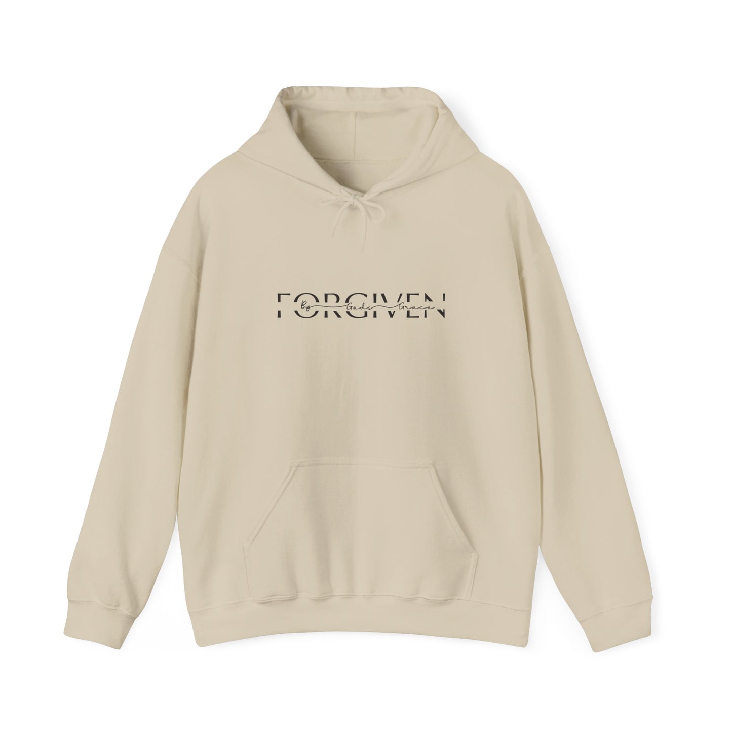 Forgiven by God's Grace Christian Hoodie