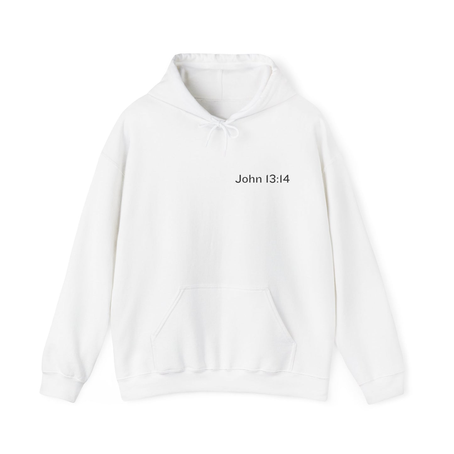 John 13:14 Washing Feet Men's Christian Hoodie