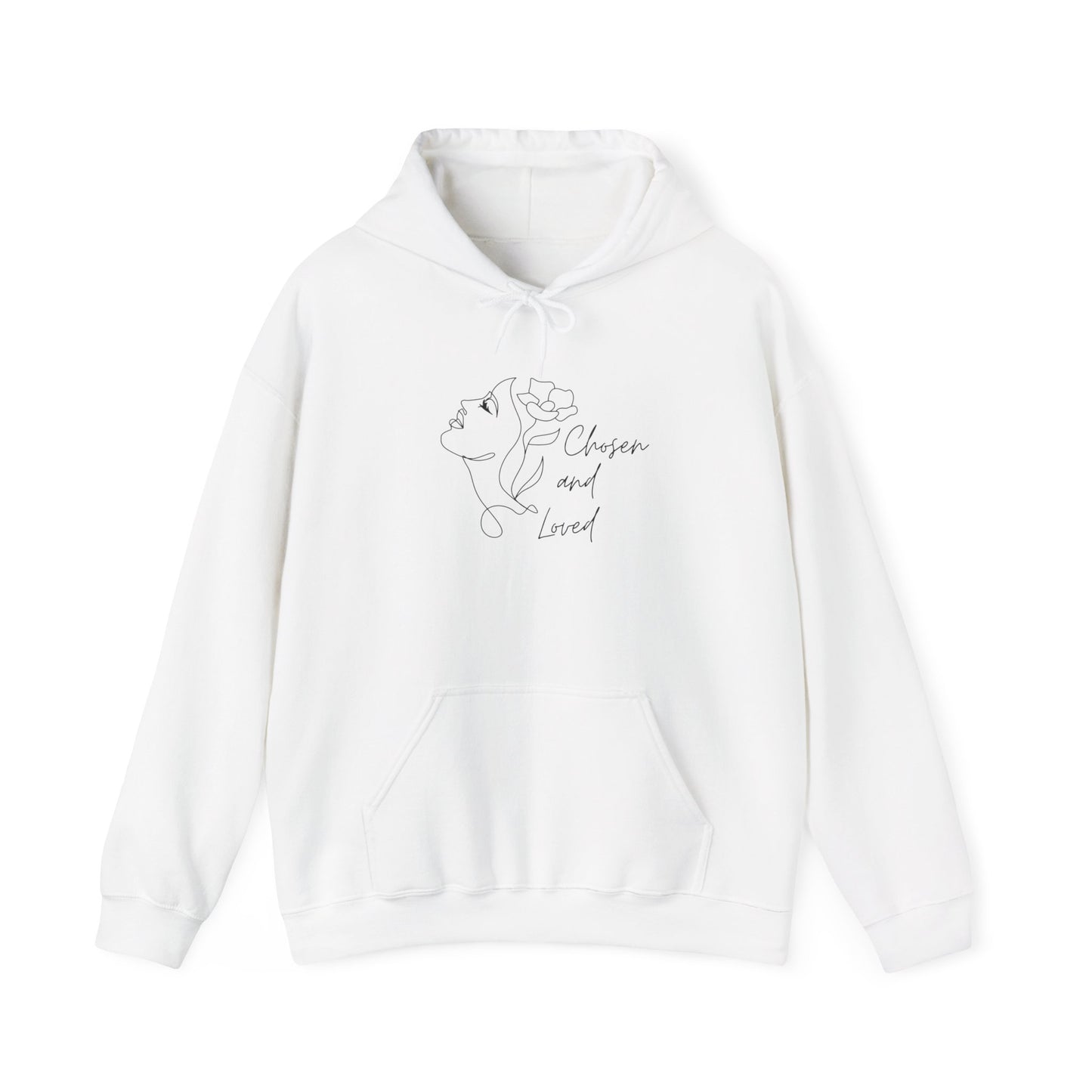 Chosen and Love Christian Hoodie for Women