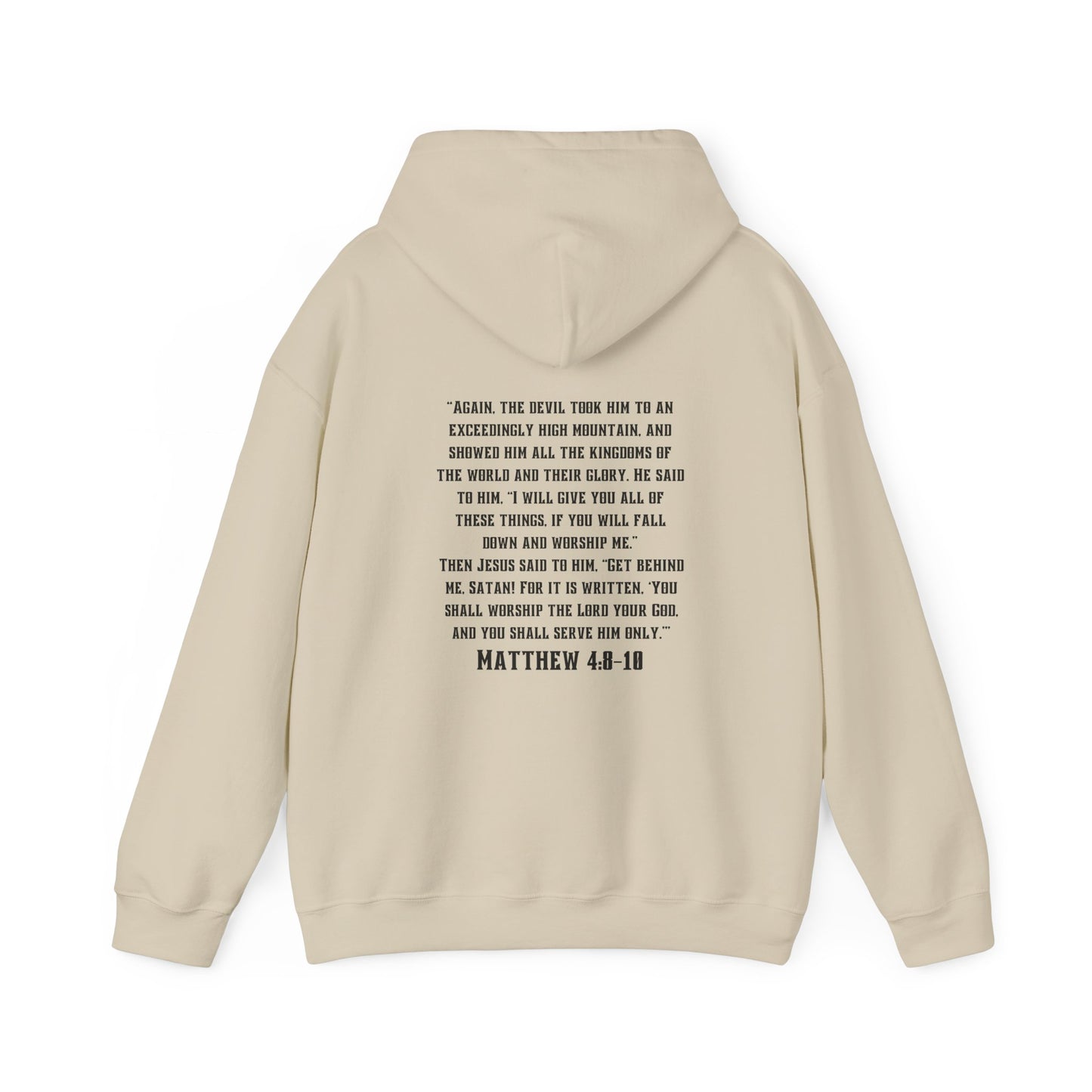 Get Behind Me Satan! Christian Hoodie