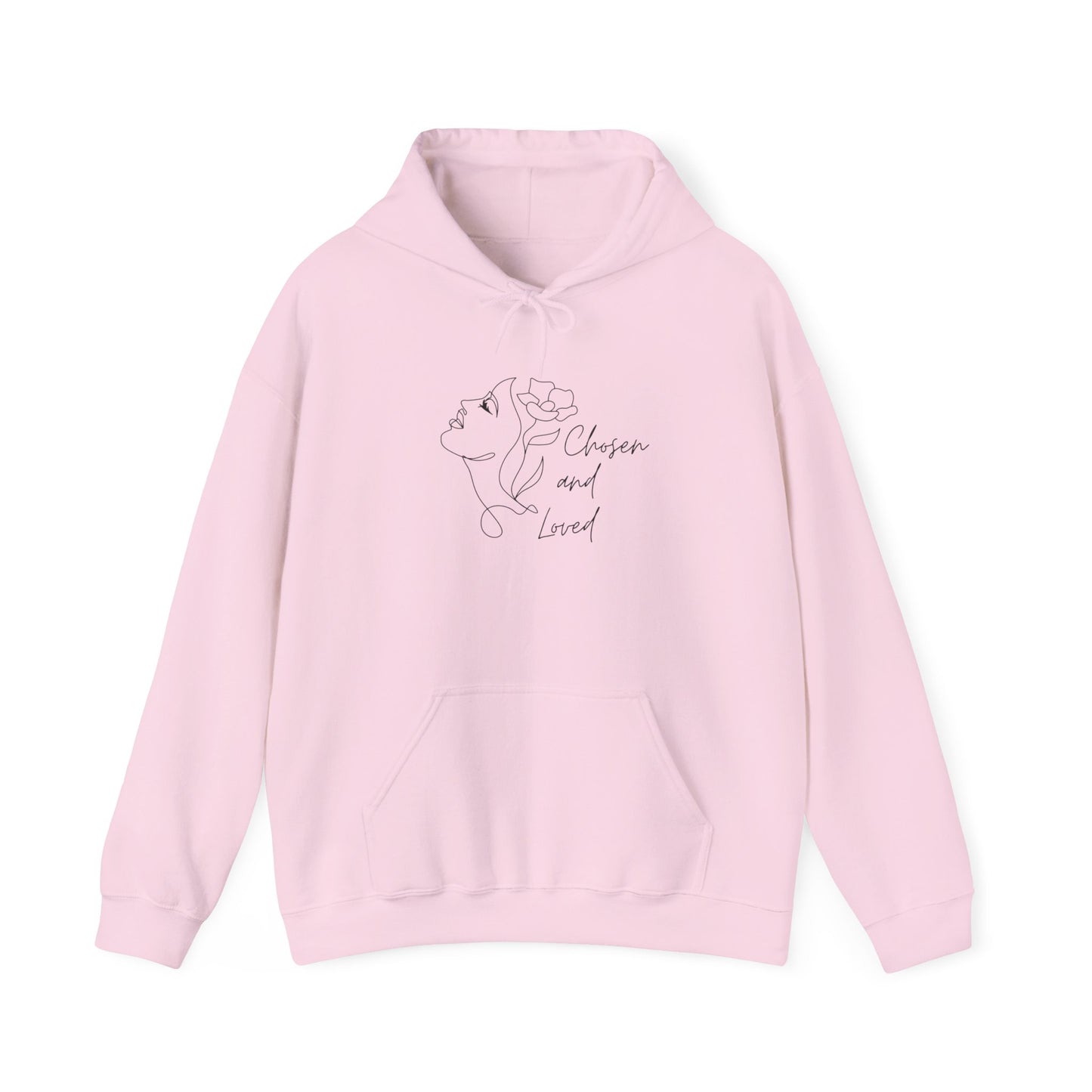 Chosen and Love Christian Hoodie for Women